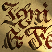 calligraphy - mixed technique