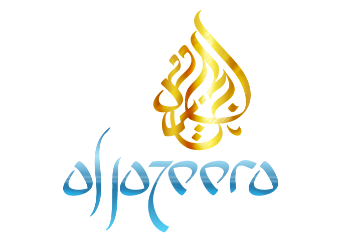 calligraphy  Al Jazeera logo redesign