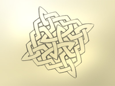 celtic knot ornament