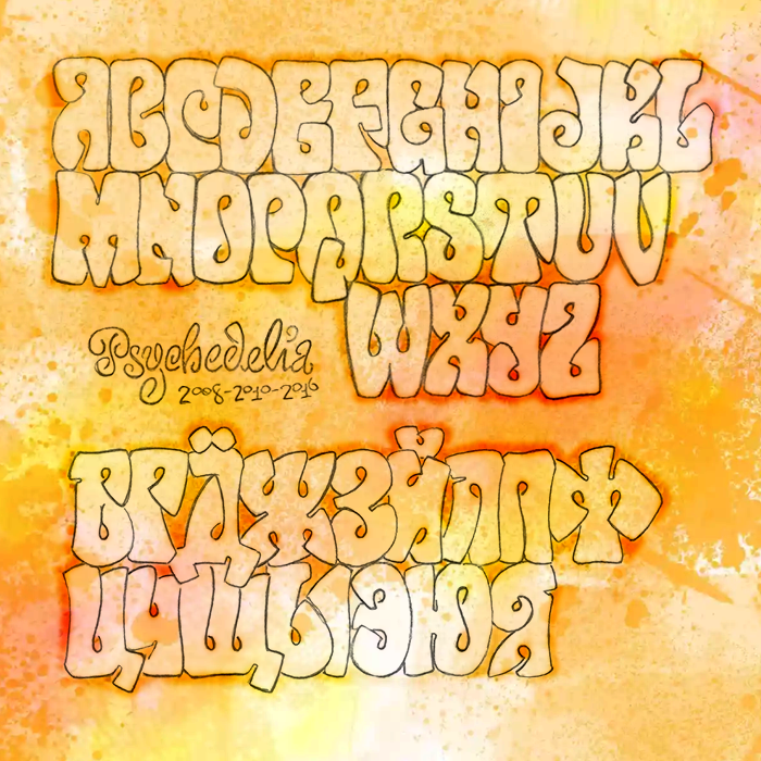 font psychedelia