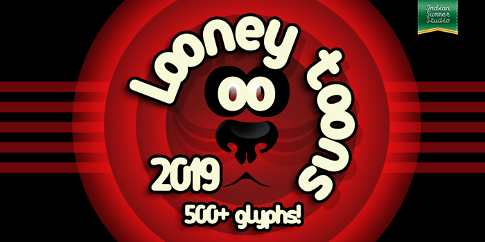 Looney Toons — cartoon display font