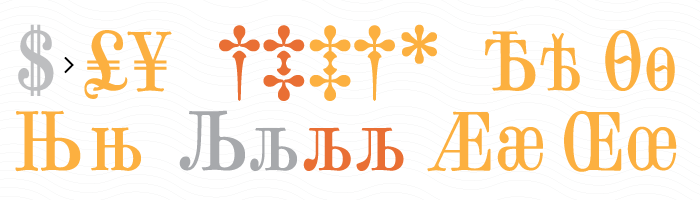 font — modern-antiqua — Dodo — rare letters — 1