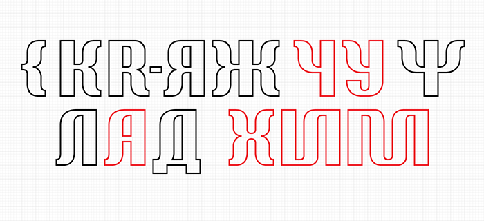 Weird curly Cyrillic sans — to the chapter 'Strange characters ot Cyrillic'
