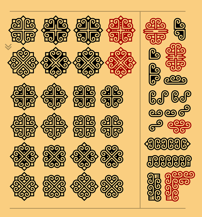 Art Nouveau · Art Deco book ornaments · after Prof. Peter Behrens · 1908